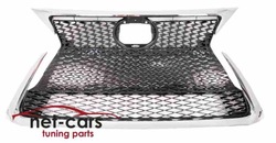 Решётка радиатора lexus ct zwa10 15-17 wz liftig sport pdc решётка радиатора чёрный блеск хром фото №1