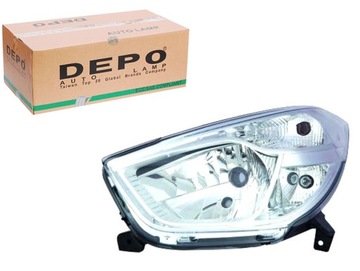 Фара dacia доккер 12- lodgy 12- le przezroczy фото №1