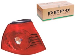 Depo лампа задняя комбинированная vw golf v p21w h6w 03-0 фото №1