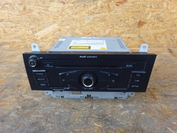 Audi a4 b8 8k a5 8t радиопроигрыватель радио cd audi concert 8t2035186c фото №1
