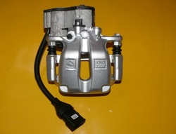 Супорт гальмівний скоба двигунчик лівий зад audi a8 d3 280/22mm 02-09r. фото №1