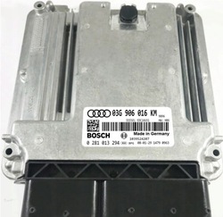 Компьютер ecu audi a4 2.0tdi 03g906016km 0281013294 иммобилайзер off фото №1