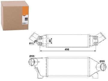 Nrf інтеркулер 1c159l440be 4522846 4432117 2c119l фото №1