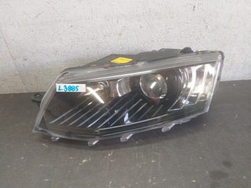 Лампа перед левая skoda octavia iii 3 14-17 ксенон поворотный led 5e1941015b фото №1