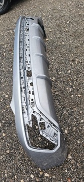 Hyundai tucson 4 iv 2020- накладка спойлер бампер фото №1