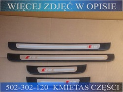 Audi a6 s6 4g0 4g планка пороговая порог правая левая фото №1