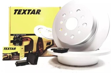 Textar диски+ тормозные колодки зад lexus gs is i 307mm фото №1