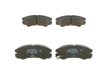 Тормозные колодки тормозные перед 0986424366 bosch фото №1