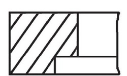 Кольца поршневые ford фото №1