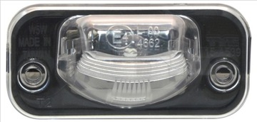 Освещение номерного знака rej.vw t4 90-03 p=l tyc 15-0539-00-2 фото №1