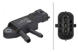 Датчик тиску вихлопних газів hella 6pp009 409-041 фото №1