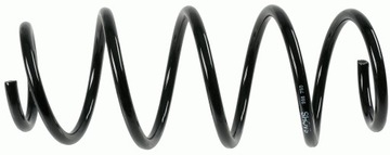 Пружина zaw. seat p. cordoba 6l2 , 1.9 tdi, ibiza iv 6l1 , 1.8 t cupra фото №1