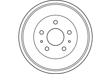 Trw db4392 барабан гальмівний фото №1