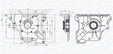 Магнит marelli насос масла vw golf 1,4/1,6 16v фото №1