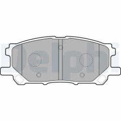 Delphi тормозные колодки ham. lexus rx300 rx350 rx400h фото №1