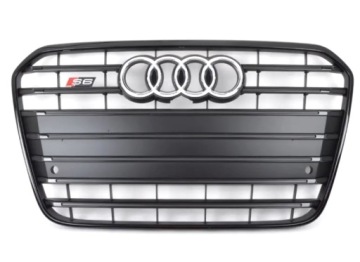 решетка радиатора A6 12-15 RS6 Black