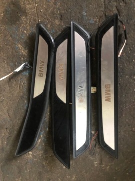 BMW 7 F01 Распределительные коробки накладки порога комплект 8046290 8046289 7190969