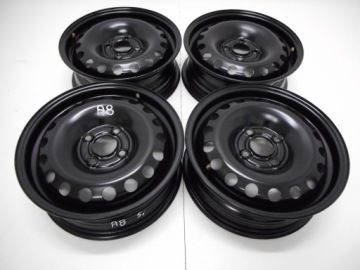 4× ДИСК volkswagen oe 5.0" X 14" 4x100 ET 35