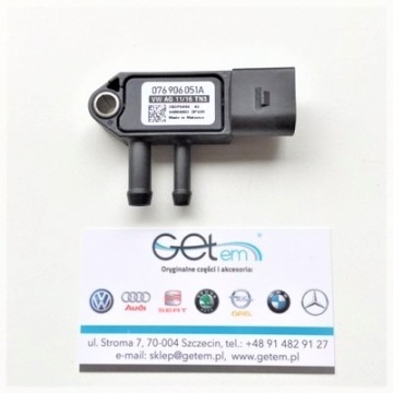 volkswagen oe 076 906 051 a Датчик, давление газов