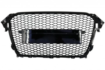 решетка радиатора Audi A4 B8 (2012-2015) RS Design Black датчик парковки