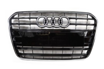 решетка радиатора Audi OE черный s-line перед