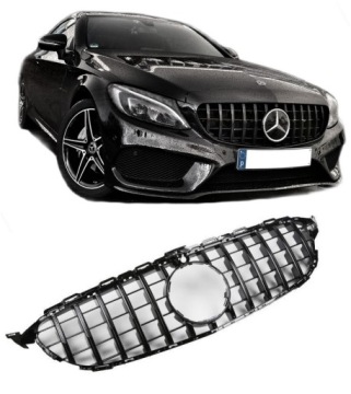 решетка радиатора MERCEDES W205 C205 14- AMG
