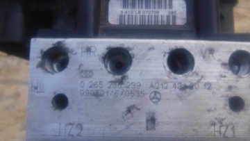 блок abs 2124312012 MERCEDES W212
