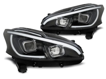 фары peugeot 208 12-06.15 свет led