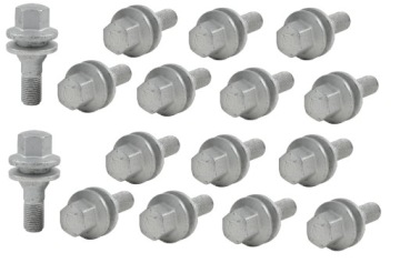 ВИНТ bimecc M12x1.25 коническая ключ 17 26 мм 16 штук.