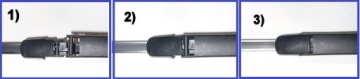 рычаги дворник зад vw PASSAT B6 05-11 + форсунки