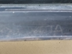 молдинг порога левый TOYOTA C-HR порог