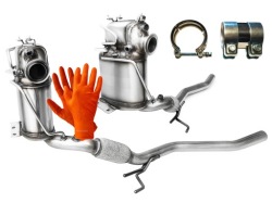 vw GOLF VI 2.0 tdi 100-103kW 2008-2013 фильтр DPF FAP твердых частиц