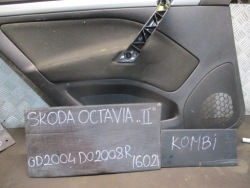 карта дверная задний правый 1Z9867211 SKODA OCTAVIA II 04-08R