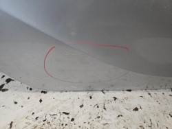 opel ZAFIRA C дверь правая зад задняя Z176 серебро