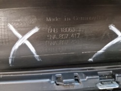 vw Tiguan II 2 5NA 16- бампер задний 5NA807417