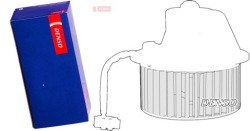 Denso DEA32004 вентилятор внутренний