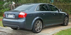 спойлер на крышке Audi A4 B6 S6