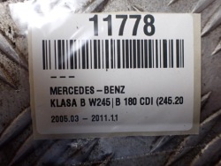 треугольник заглушка передний левый MERCEDES b 180 W245 2.0CDI 2007R 1697200311