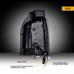 задние фонари диодные vw T5 03-15R led BAR