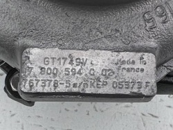 BMW 116D 118D 318D турбина 7800594
