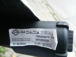 ролета багажника задний renault CLIO IV универсал 799225397R 2017R