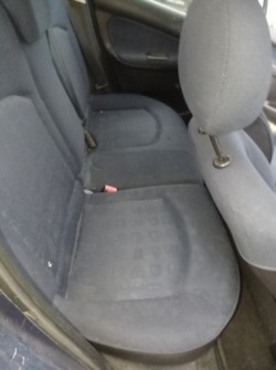 peugeot 206 98-10 диван зад