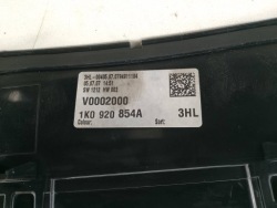 спидометр vw Golf V 1K0920854A A2C53242725 vdo 1.6 8V