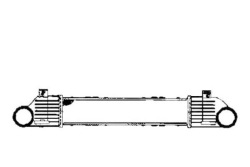 nrf интеркулер MERCEDES W220 99-05
