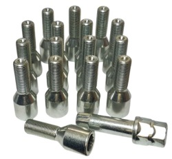 16× ВИНТ M12x1.25 коническая ключ 30 мм 20 штук.