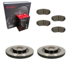 2× Brembo 09.C177.11 тормозной диск P 54 059 комплект датчик износа тормозных колодок, тормоз