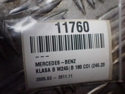 защита MERCEDES b 180 W245 2.0CDI 2007R 11760