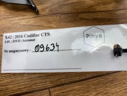 передний ремень безопасности водителя Cadillac CTS III 2014+