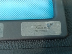vw PASSAT B8 Variant 2.0 tdi 110KW 2022 r ролета багажника 3G9867871G