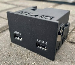 PORSCHE Cayenne III 9Y0 2017 - панель 2x usb